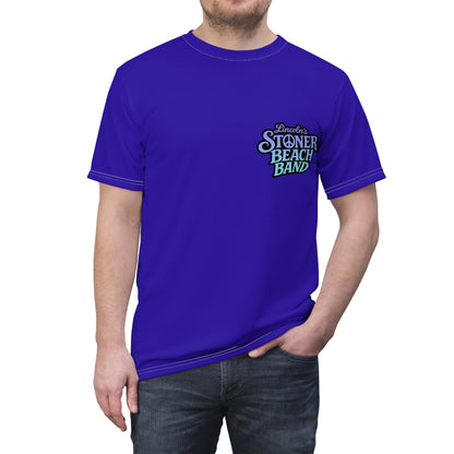 Stoner Beach Band Graphic Tee Retro Surf Logo T-Shirt
