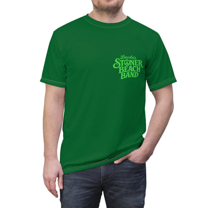 Stoner Beach Band Graphic Tee Retro Surf Logo T-Shirt
