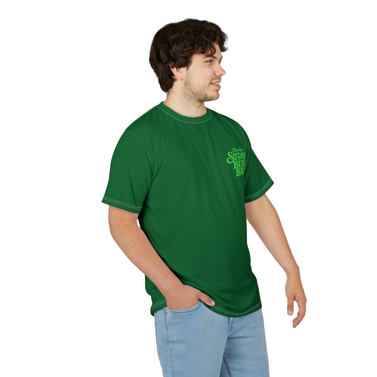 Stoner Beach Band Graphic Tee Retro Surf Logo T-Shirt
