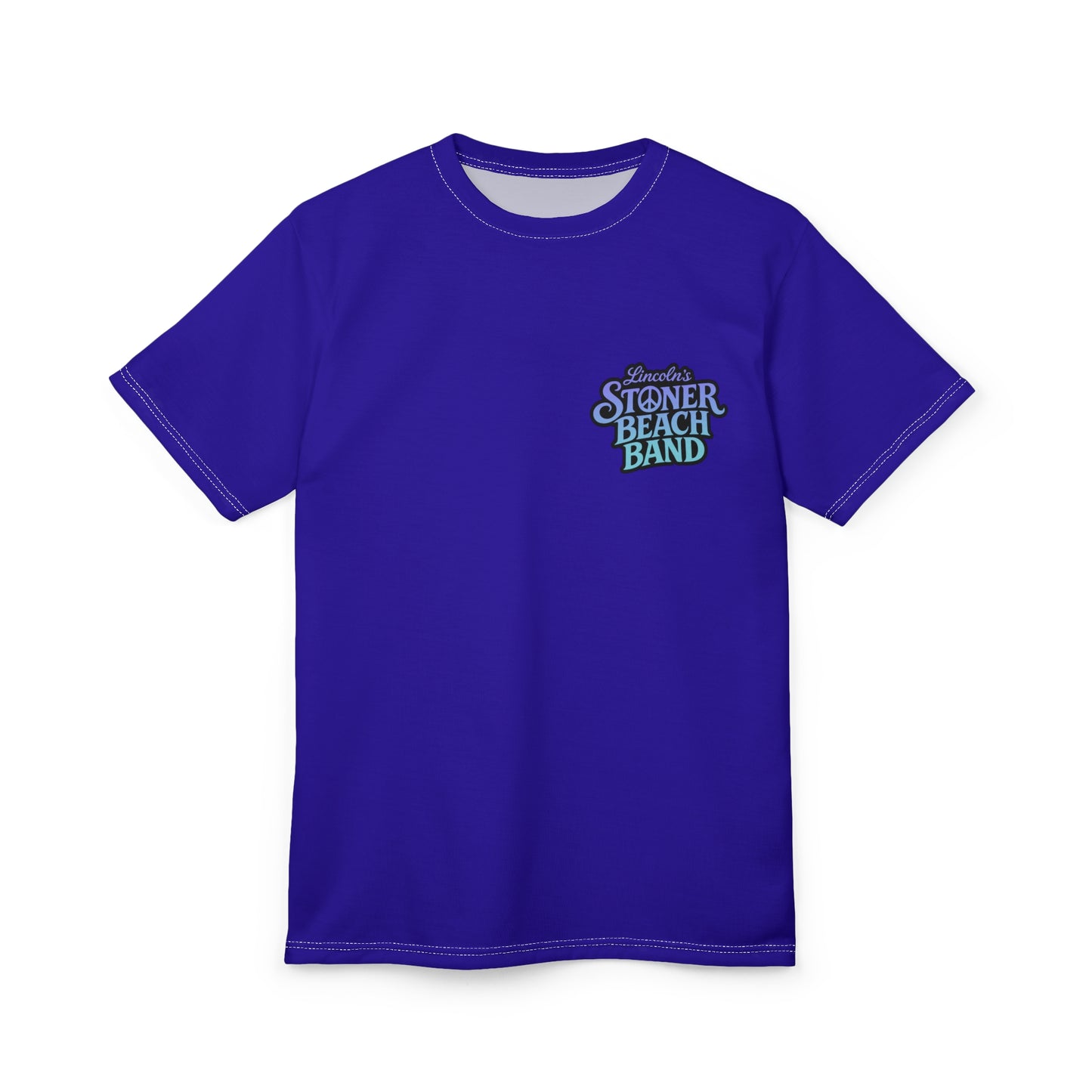 Stoner Beach Band Graphic Tee Retro Surf Logo T-Shirt