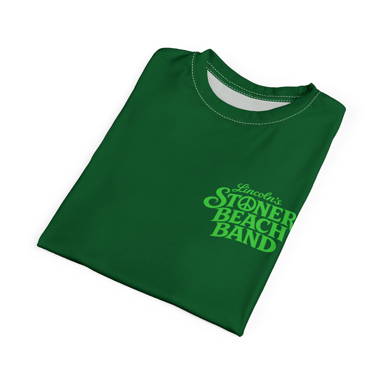 Stoner Beach Band Graphic Tee Retro Surf Logo T-Shirt
