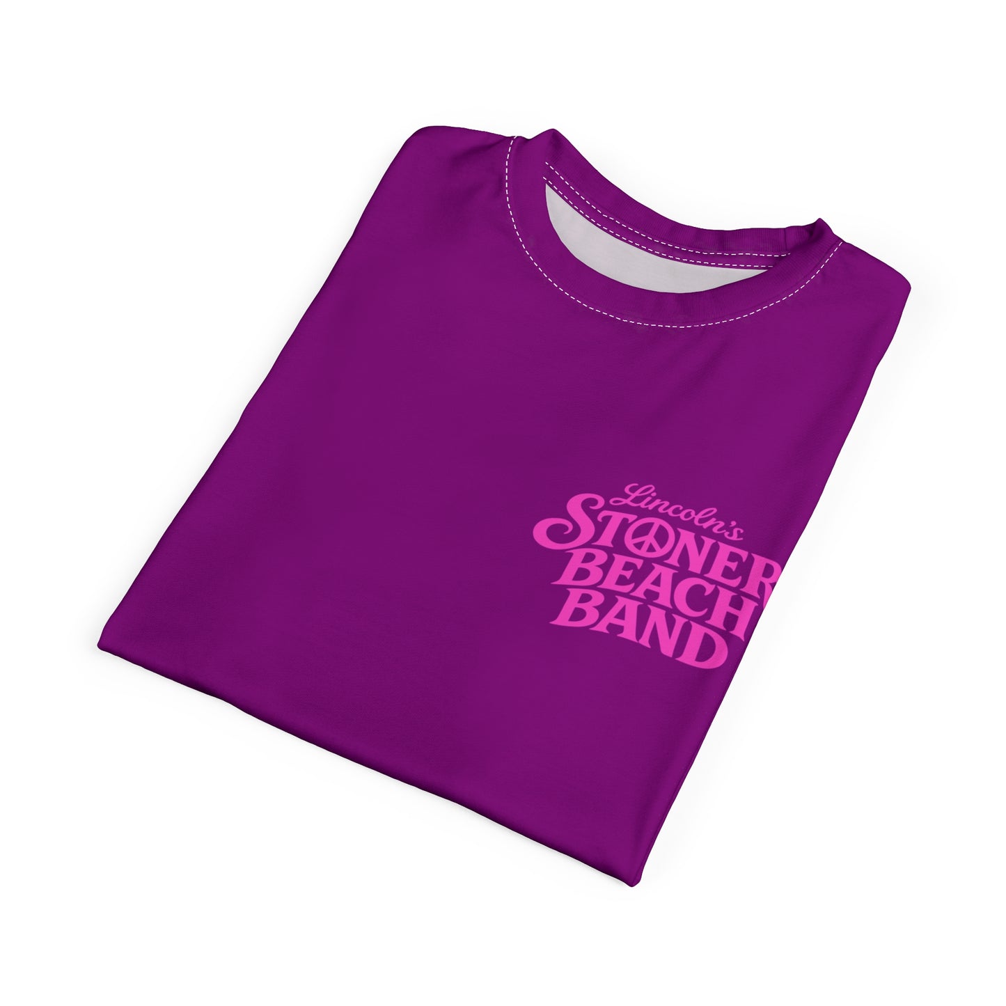 Stoner Beach Band Graphic Tee Retro Surf Logo T-Shirt