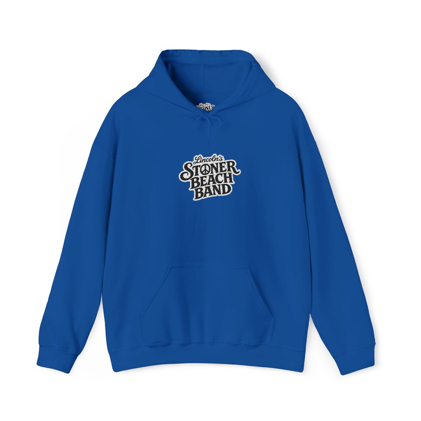 Hoodie — 'Summer Beach Band' Retro Script Pullover