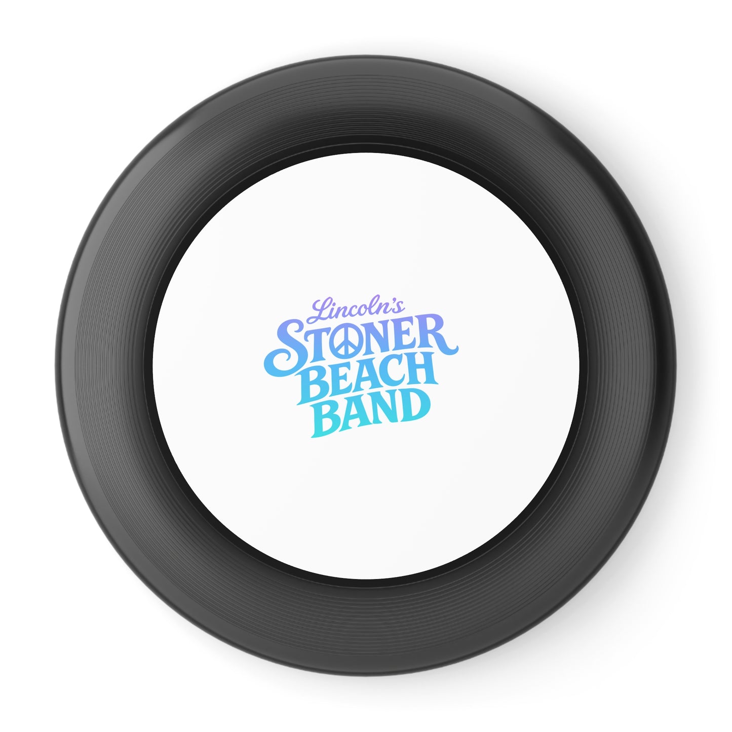 Frisbee — Lincoln's Stoner Beach Band Retro Logo Flying Disc