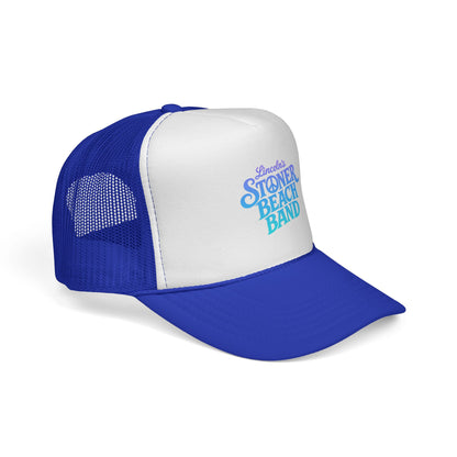Stoner Beach Band Trucker Hat Retro Surf Music Mesh Cap