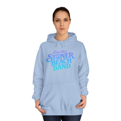 Stoner Beach Band Hoodie — Retro Surf Music Pullover