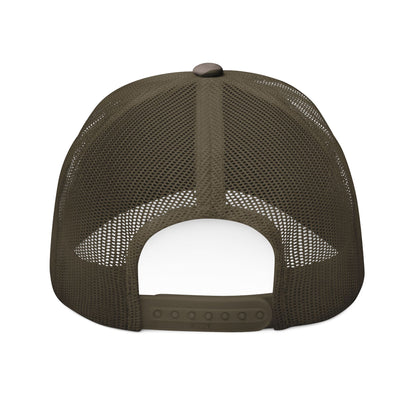 Camo Trucker Hat — Embroidered ‘Stoner Beach Band’ Logo