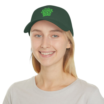 Low Profile Baseball Cap — Lincoln's Stoner Beach Band Logo Hat