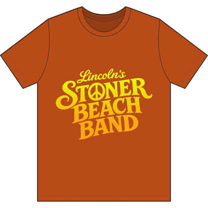 Stoner Beach Band Vintage Logo Tee