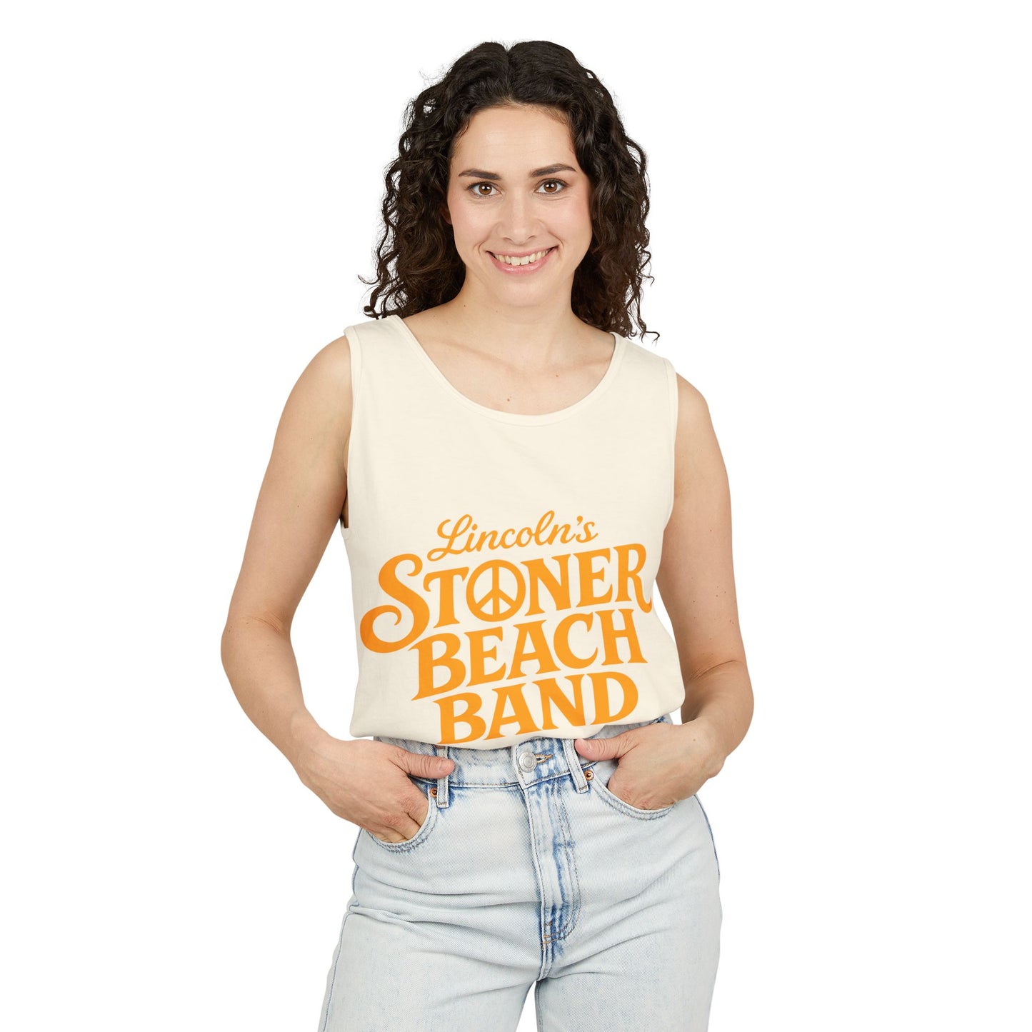 Stoner Beach Band Tank Top — Retro Surf Rock Band Tee