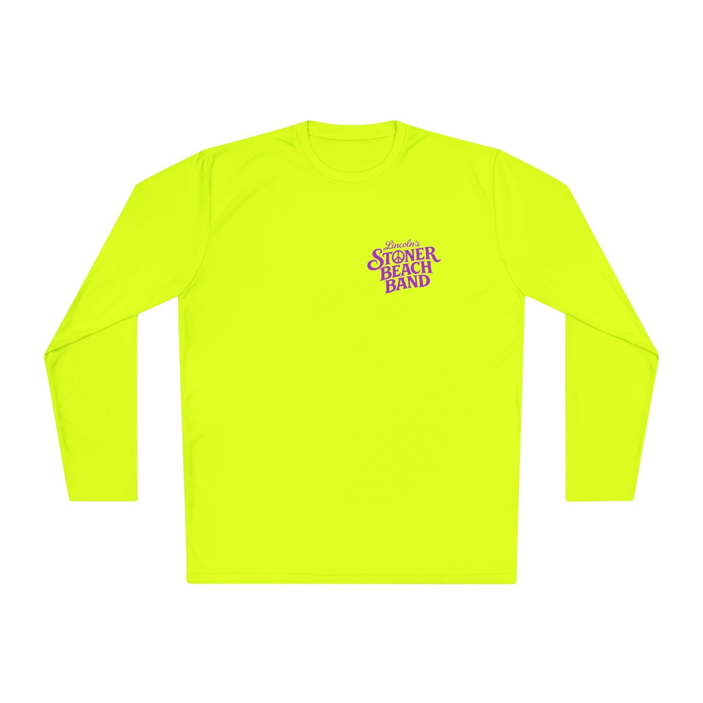 Long Sleeve Tee Stoner Beach Band" Retro Logo Tee