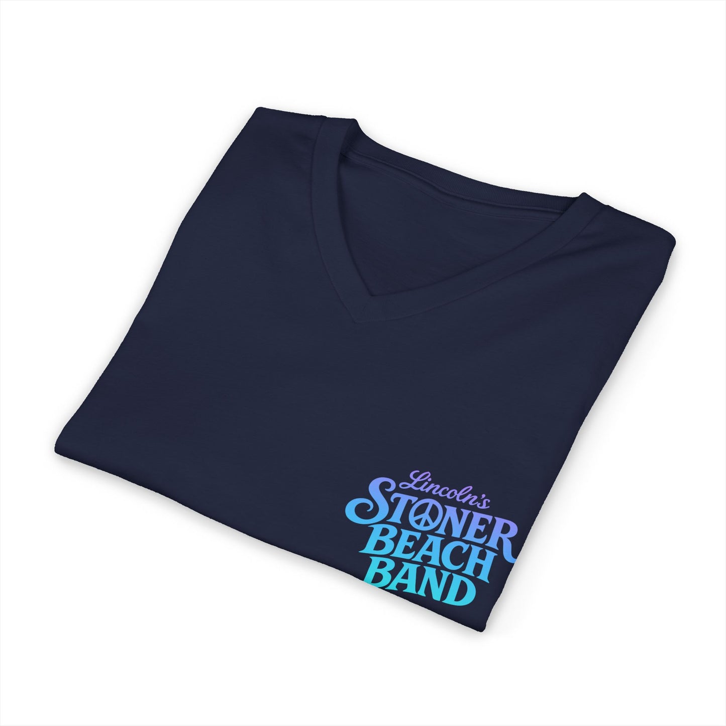 Stoner Beach Band V-Neck Tee