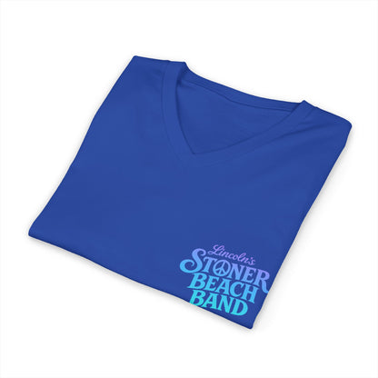 Stoner Beach Band V-Neck Tee