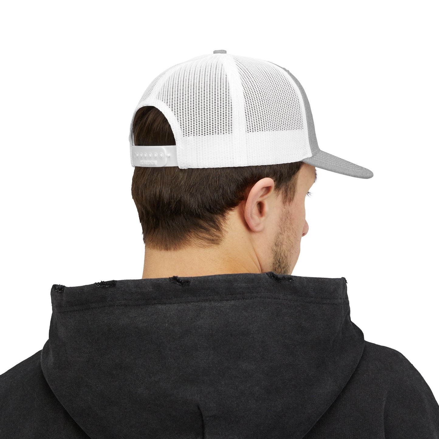 Stoner Beach Band Snapback Trucker Cap — Retro Surf Music Logo Hat