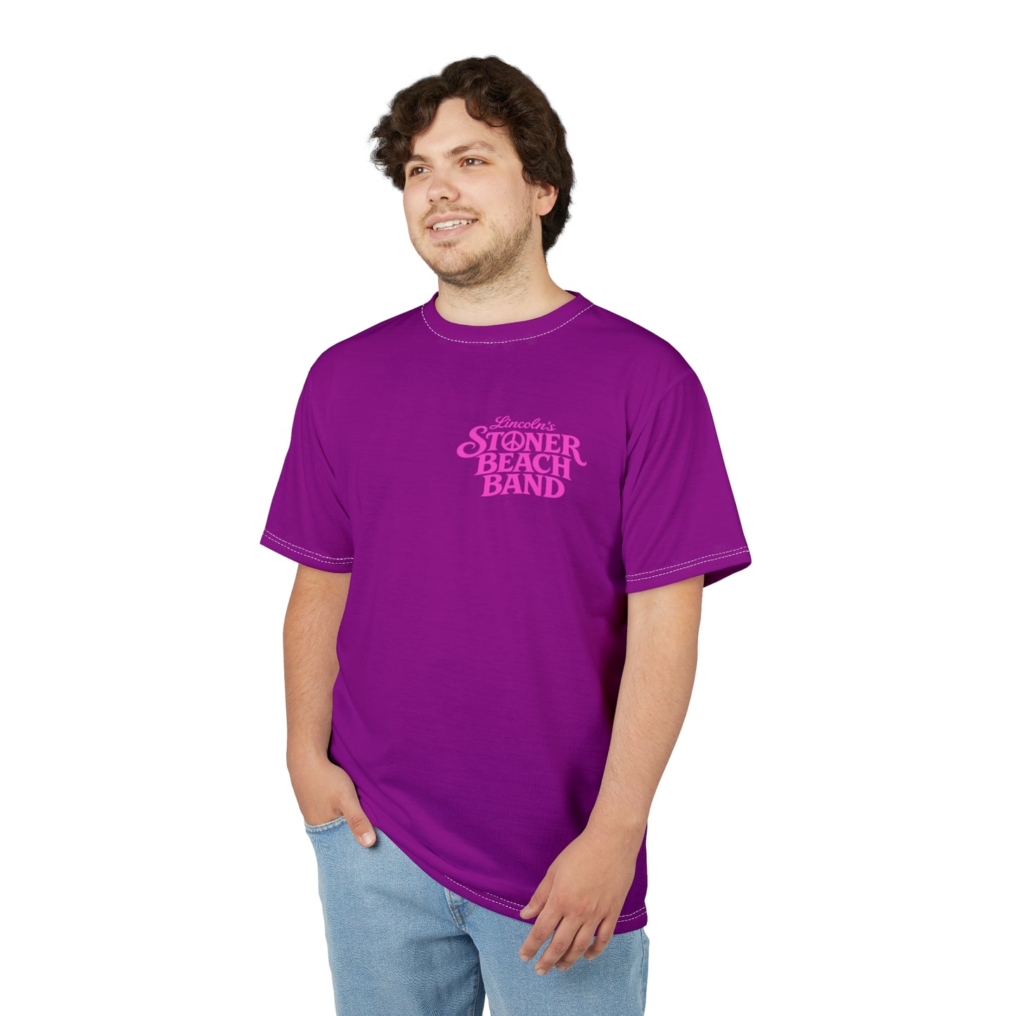 Stoner Beach Band Graphic Tee Retro Surf Logo T-Shirt