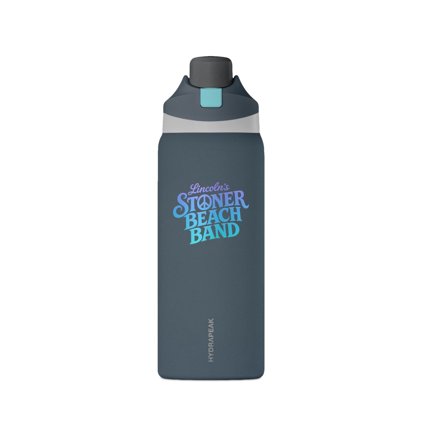 Insulated Water Bottle — 'Stoner Beach Band' 32oz Stainless Travel Bottle