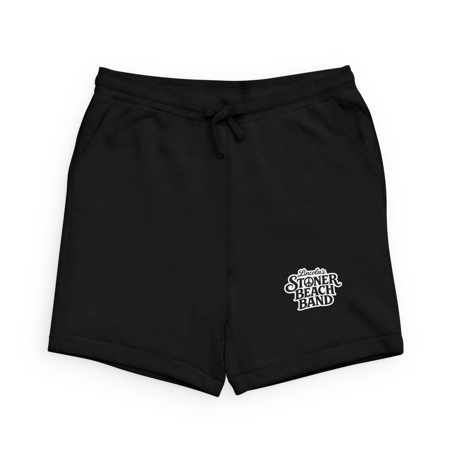 Stoner Beach Band Black Fleece Sweatshorts