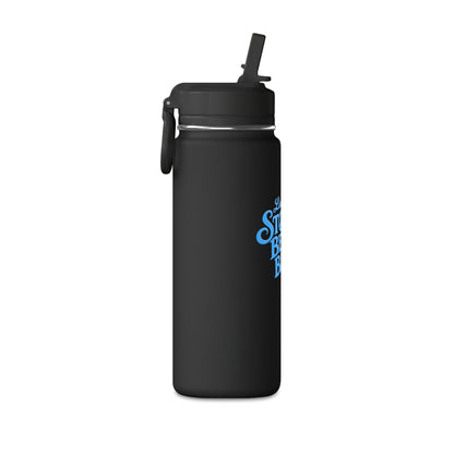 Stoner Beach Band 20oz Water Bottle Insulated Sports Straw Bottle