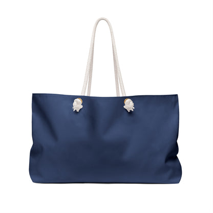 Stoner Beach Band Navy Weekender Bag – Large Rope-Handle Travel Tote