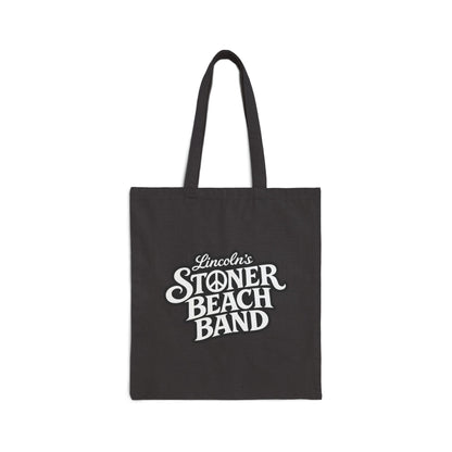 Tote Bag — Lincoln's Stoner Beach Band Logo Canvas Tote