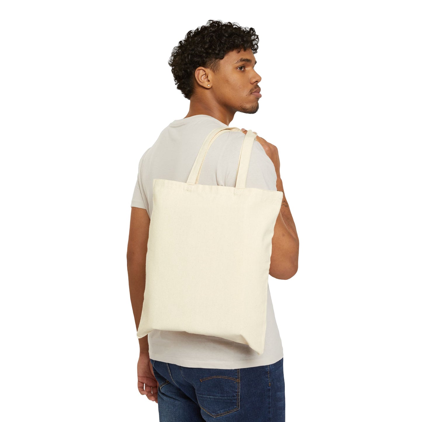 Tote Bag — Lincoln's Stoner Beach Band Logo Canvas Tote
