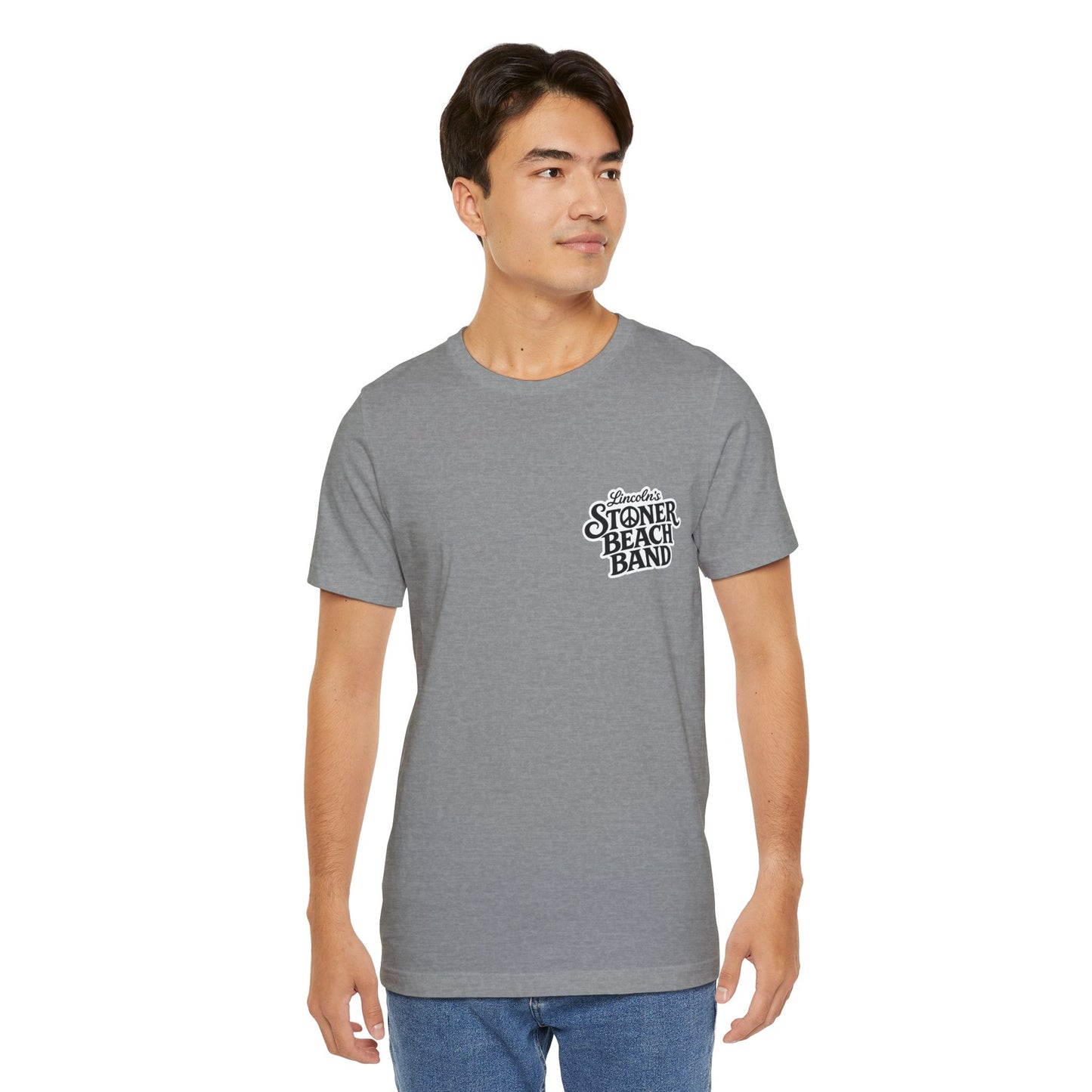 Stoner Beach Band T-Shirt Lincoln’s Retro Surf Music Tee