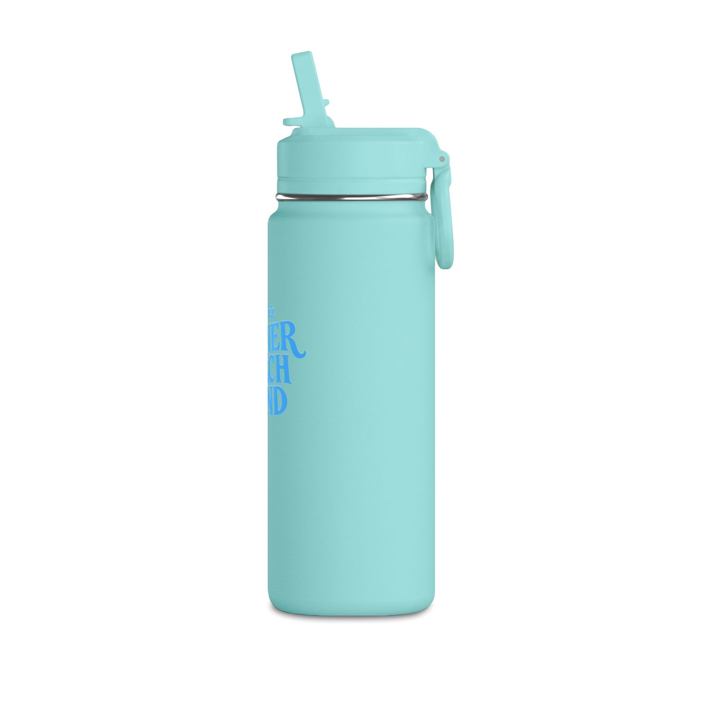 Stoner Beach Band 20oz Water Bottle Insulated Sports Straw Bottle