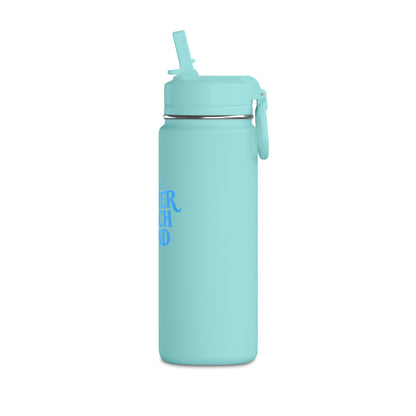 Stoner Beach Band 20oz Water Bottle Insulated Sports Straw Bottle