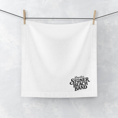 Embroidered 'Lincoln's Stoner Beach Band' Face Towel