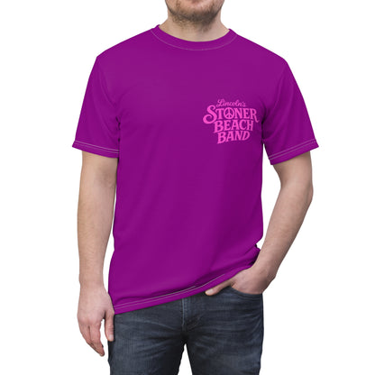 Stoner Beach Band Graphic Tee Retro Surf Logo T-Shirt