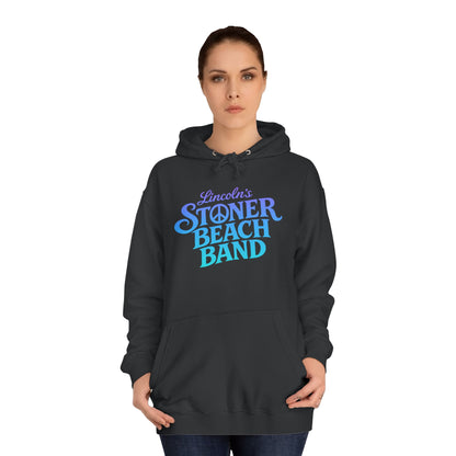 Stoner Beach Band Hoodie — Retro Surf Music Pullover
