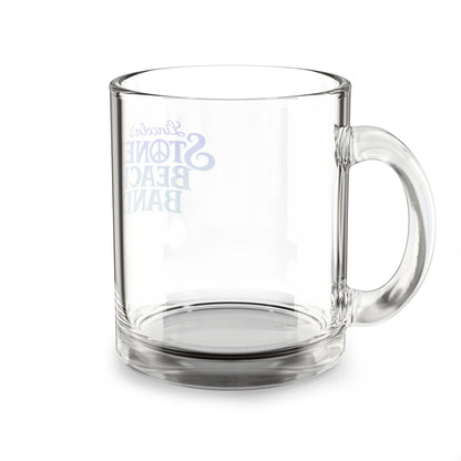 Glass Mug — 'Lincoln's Stoner Beach Band' Clear 10oz Coffee Mug