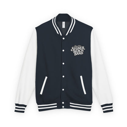 Stoner Beach Band Red & White Letterman Jacket