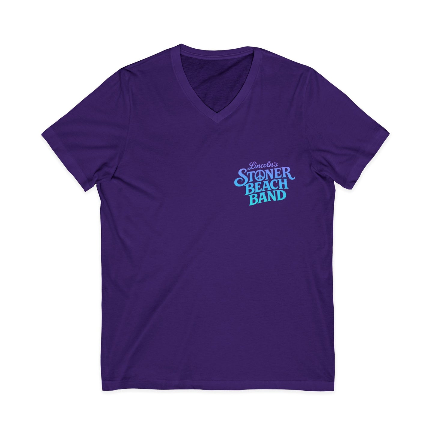 Stoner Beach Band V-Neck Tee