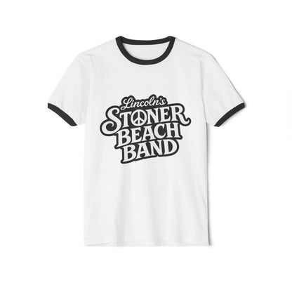 Stoner Beach Band Graphic Ringer T-Shirt