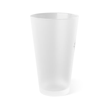 Stoner Beach Band Frosted 16oz Pint Glass — Matte Concert Drinkware