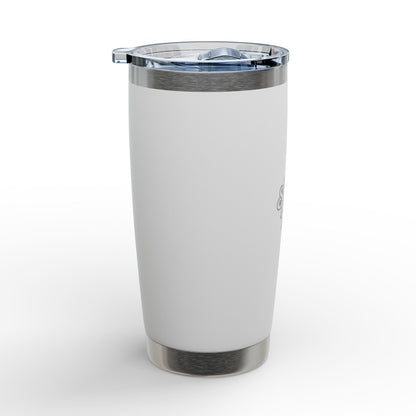 20oz Engraved Tumbler — Stoner Beach Band Logo Stainless Travel Cup