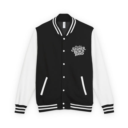 Stoner Beach Band Red & White Letterman Jacket