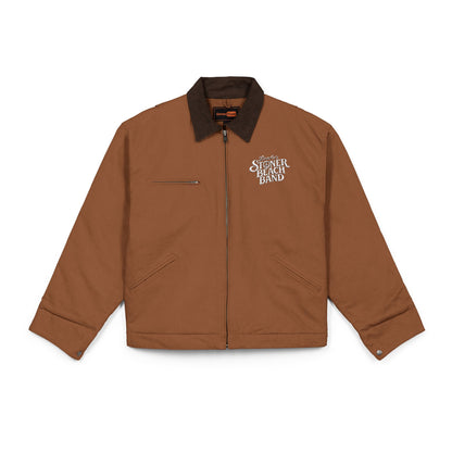 Work Jacket 'Support Your Local' Chest Logo Duck Cloth Jacket