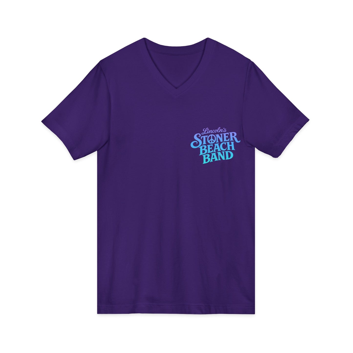Stoner Beach Band V-Neck Tee