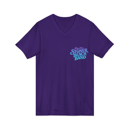 Stoner Beach Band V-Neck Tee