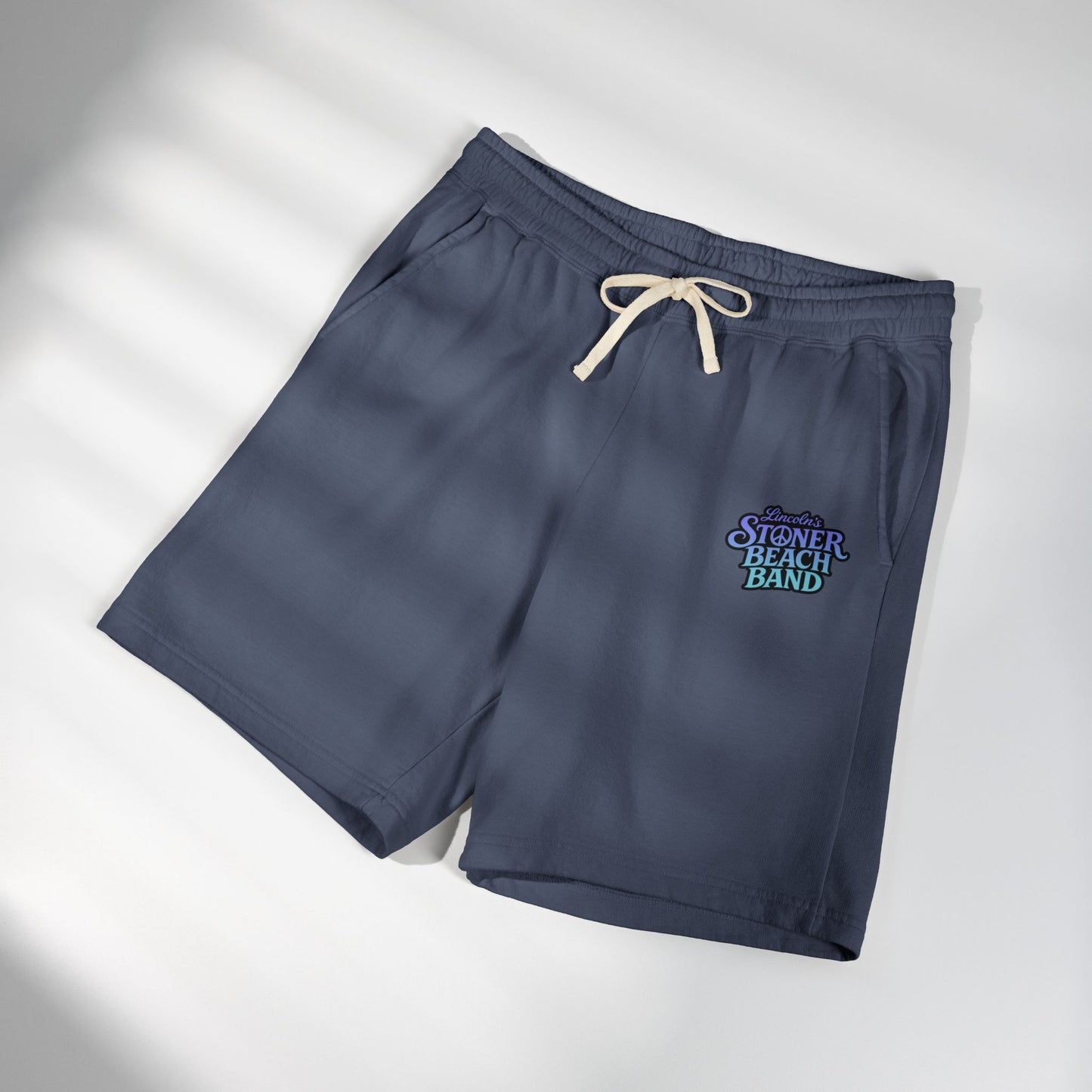 Unisex Garment-Dyed Lightweight Fleece Sweat Shorts