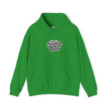 Hoodie — 'Summer Beach Band' Retro Script Pullover