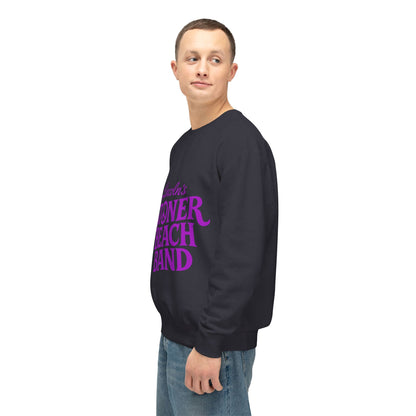 Stoner Beach Band Crewneck Sweatshirt — Lincoln's Retro Peace Logo