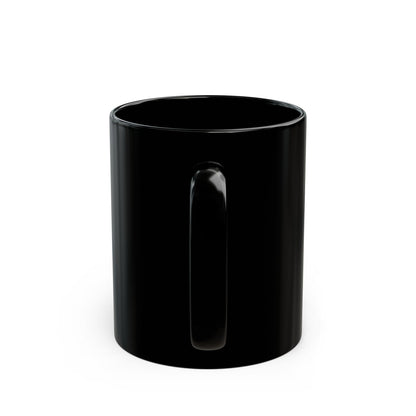 Stoner Beach Band Black Ceramic Mug — Retro Band Logo Coffee Cup (11oz & 15oz)