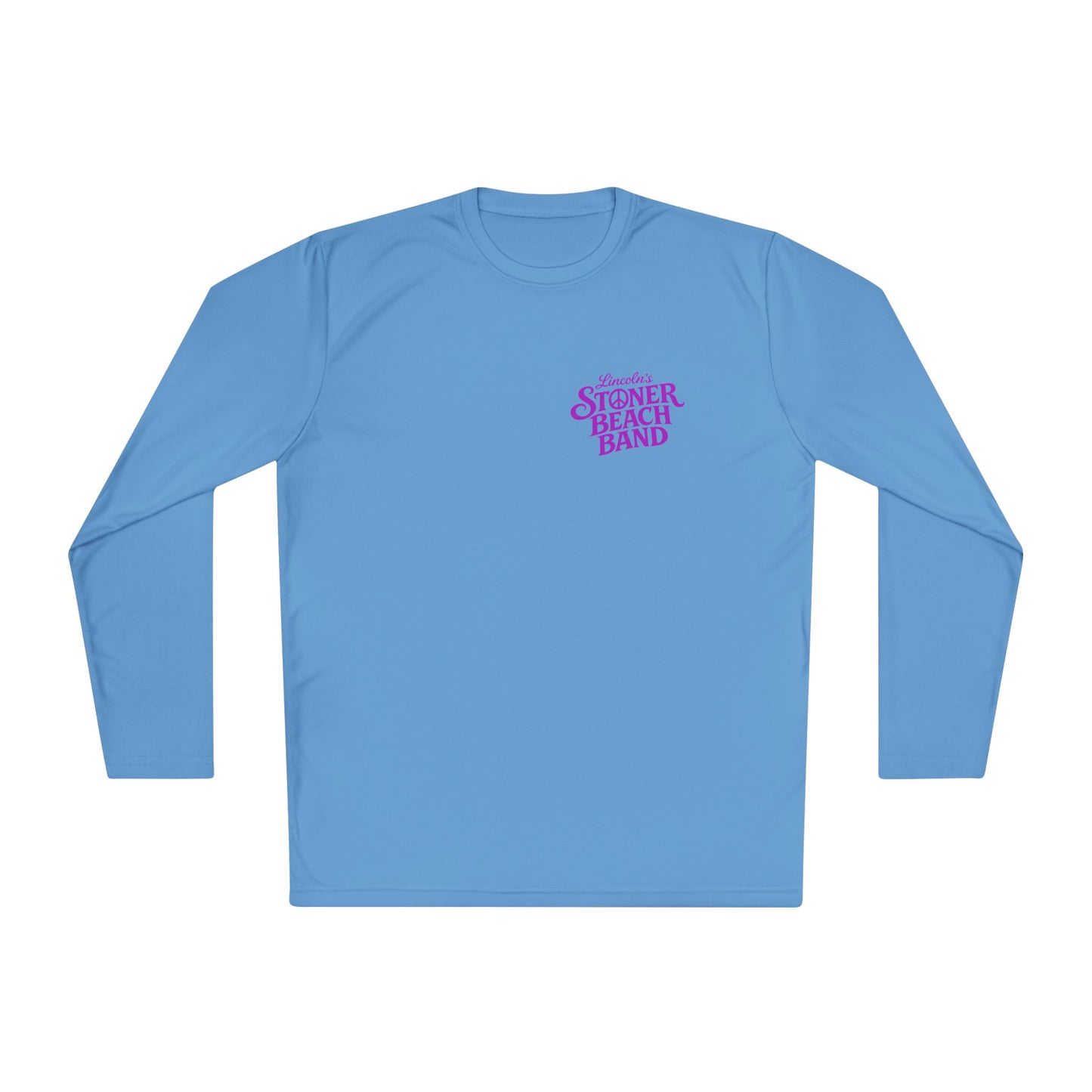 Long Sleeve Tee Stoner Beach Band" Retro Logo Tee