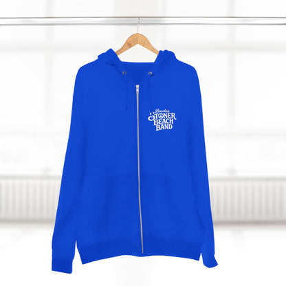 Stoner Beach Band Zip Hoodie Retro Band Logo Music Fan Hoodie
