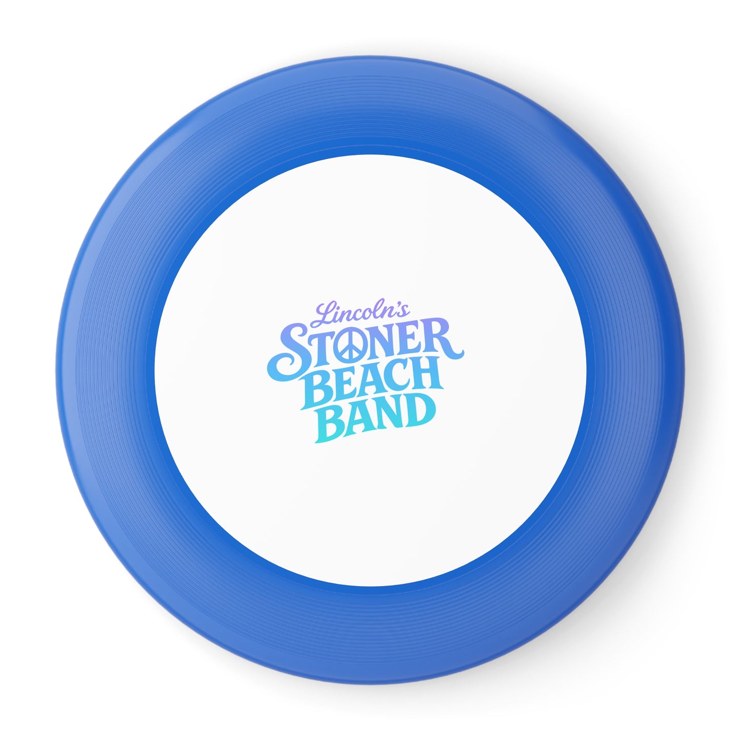 Frisbee — Lincoln's Stoner Beach Band Retro Logo Flying Disc