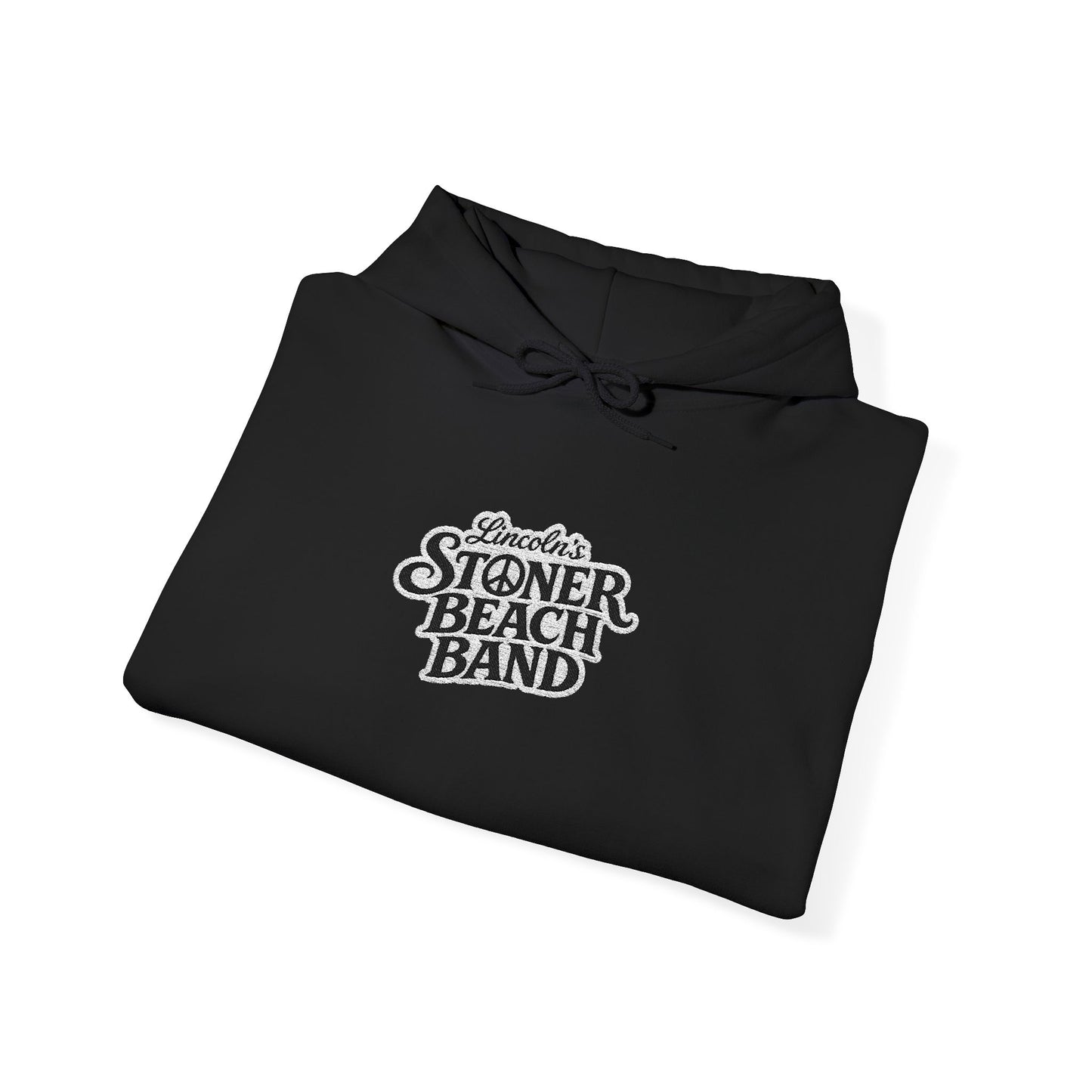 Hoodie — 'Summer Beach Band' Retro Script Pullover