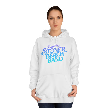 Stoner Beach Band Hoodie — Retro Surf Music Pullover